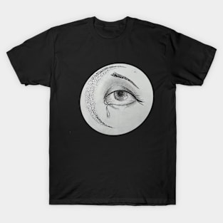 Crying moon T-Shirt